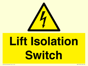 Lift Isolation Switch